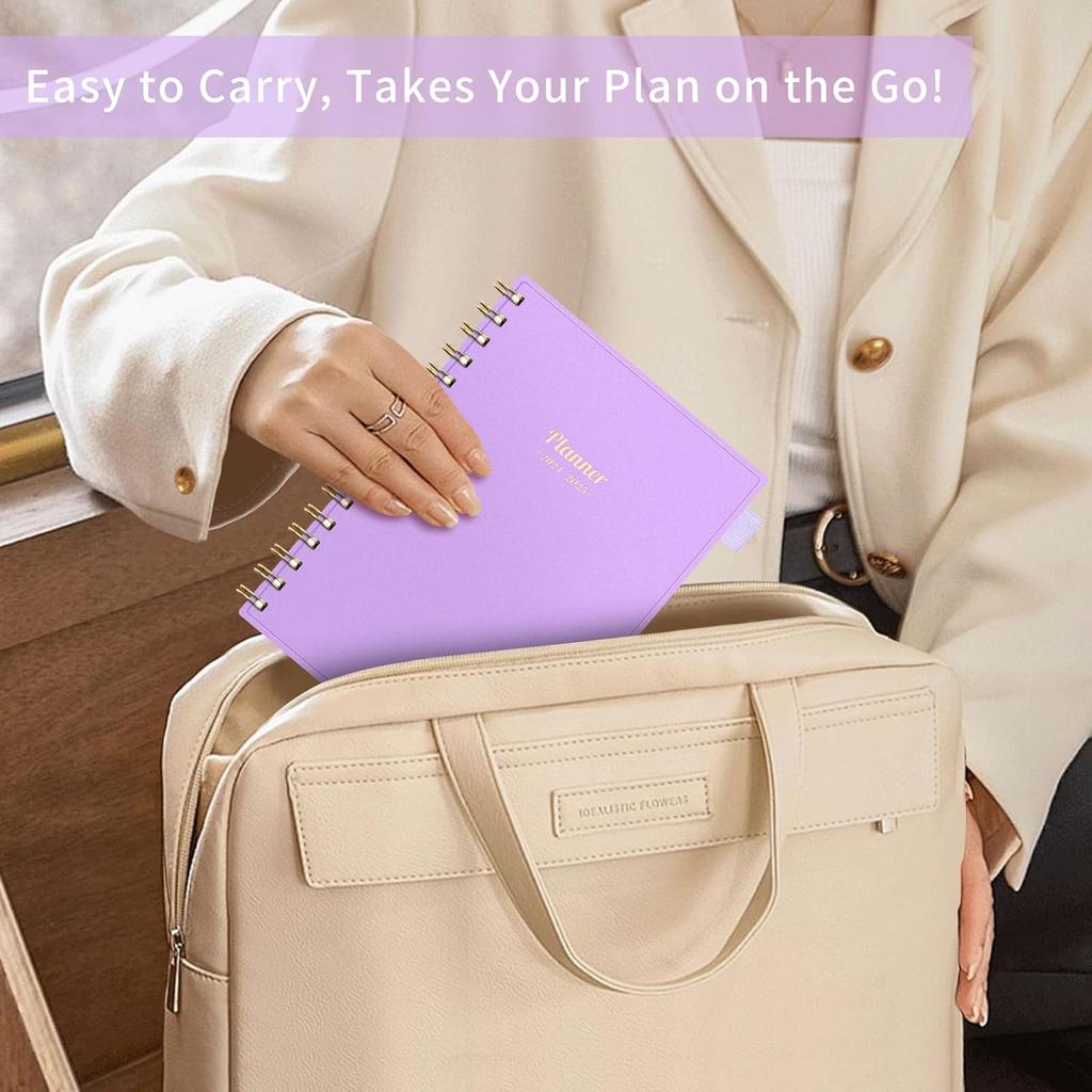 Академический планировщик AHGXG 2024-2025, Июль 2024 - Июнь 2025 Еженедельный и ежемесячный планировщик 12 месяцев, 6" X 8.38", Планировщик календаря академического года с ежемесячным