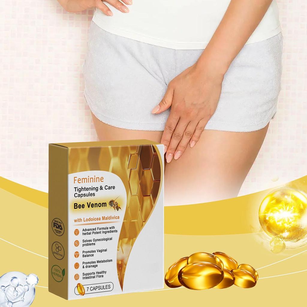 Bee Capsules Instant Itching Stopper & Slimming Capsules For Women Slimming Firming Capsules 1ml