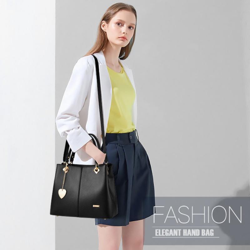 Женская сумка модная повседневная фактурная сумка через плечо большой емкости