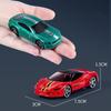 5 шт. в упаковке 1/64, имитация сплава, ретро модель спортивного автомобиля, детская игрушечная машина, раздвижная модель автомобиля, детский подарок на день рождения