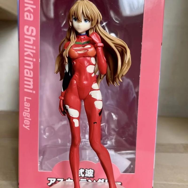 Фигурка NEON GENESIS EVANGELION EVA Soryu Asuka Rangure Ayanami Rei, фигурка с длинными волосами, аниме, ПВХ, коллекционная игрушка в подарок