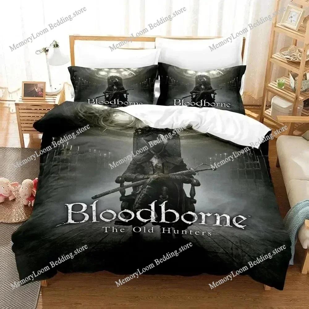 3D Печать Игровая Леди Мария Bloodborne Комплект Постельного Белья Комплект для Кровати Пододеяльник Наволочка Одеяло Размер King Queen Мальчики Взрослый Пододеяльник