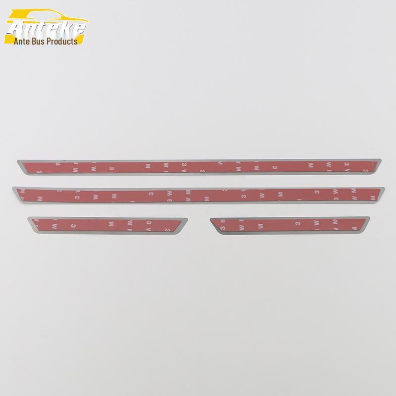 MG 23 MG7 Stainless Steel Sill Strips & Pedal Decoration Stickers - Car Interior Accessories