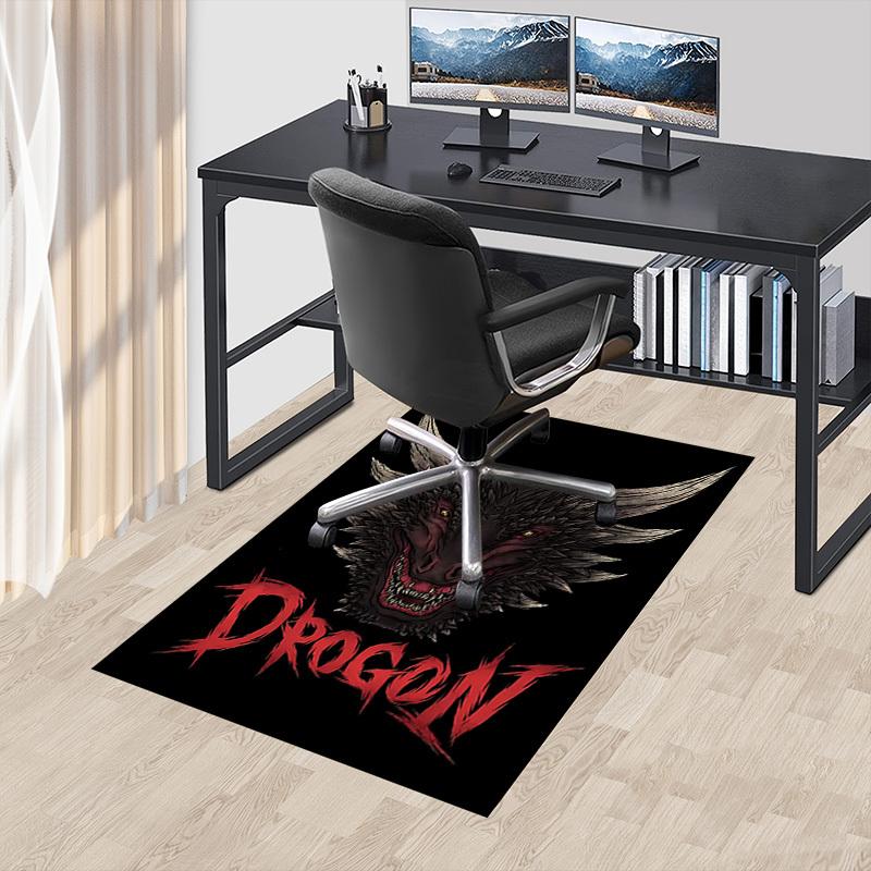 1pc Drogon Carpet, Office Rug Outdoor Mat Home Decor Area Carpet Festival