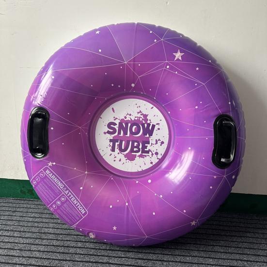 Лыжный круг, надувные морозостойкие, герметичные, толстые, с большой несущей способностью, снежные сани, санки, снежная игрушка для детей и взрослых, сверхмощная снежная трубка