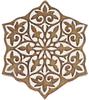 IBA Indianbeautifulart Textile Printing Block Mandala Hand Carved Wooden Stamp Wood Block Printing Textile Stamps For Fabric  Pottery Blocks-3