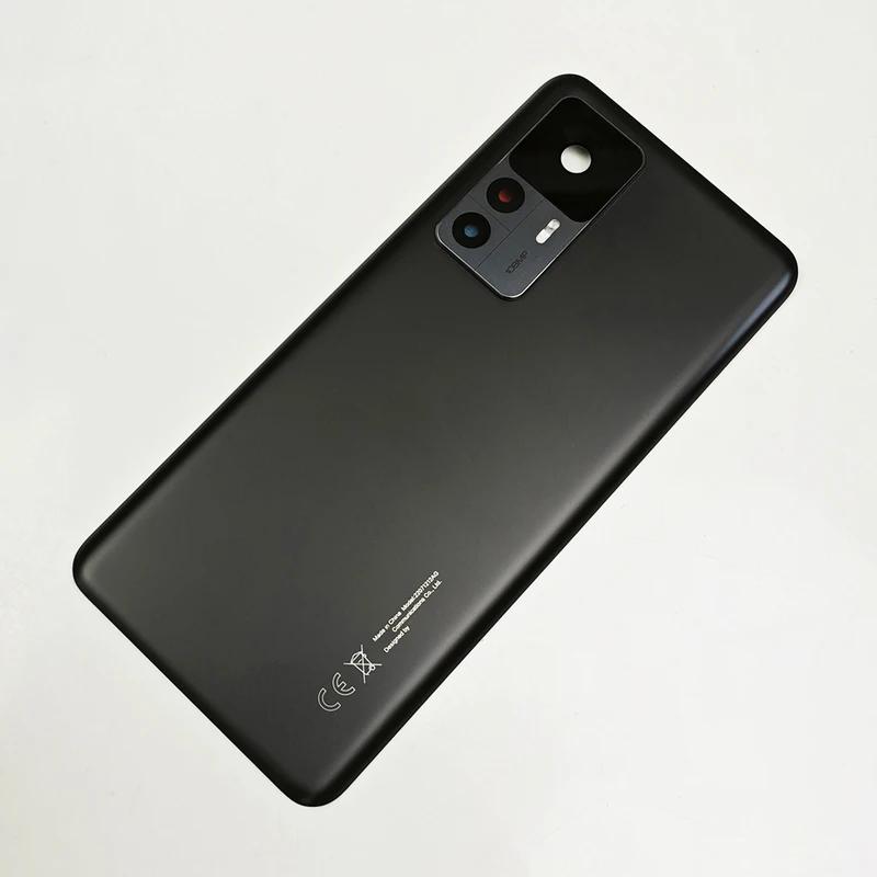 MI 12T A+ Задняя стеклянная крышка-дверца Для Xiaomi 12T Pro 5G Запасной аккумулятор, Задний корпус Mi12T С объективом камеры