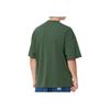 Carhartt WIP Однотонная футболка с принтом букв, с круглым вырезом, прямого кроя, с коротким рукавом, мужские топы, Зеленый I033828-2JF-XX