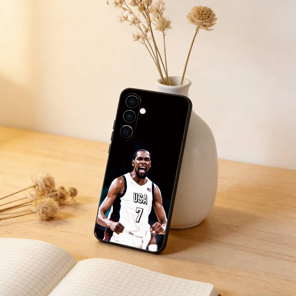 Чехол для телефона K-Kevin D-Durant с изображением баскетболиста для Samsung Galaxy A73,A72,A71,A70,A53,A52,A51, Мягкий силиконовый черный чехол