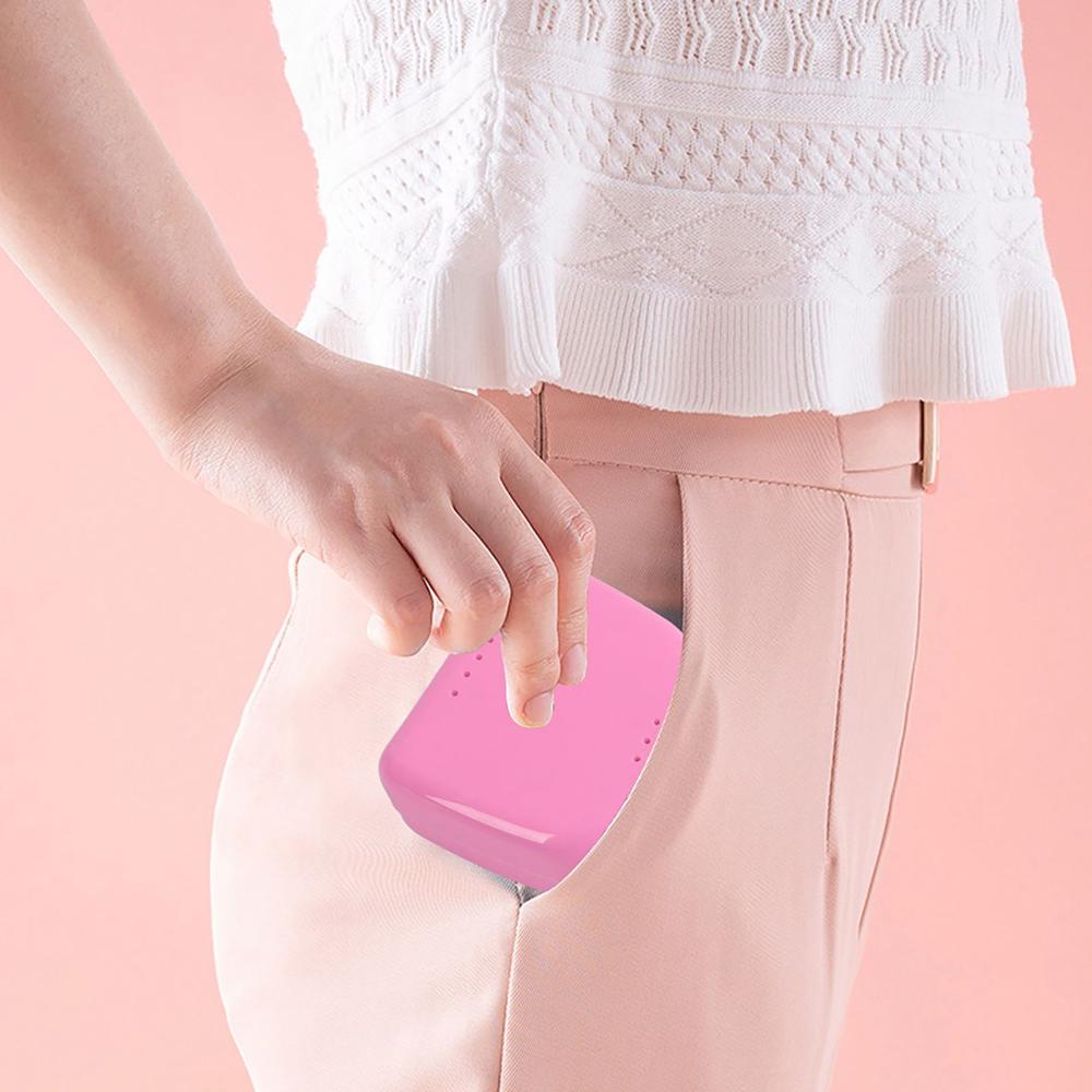 Ортодонтический практичный футляр для хранения зубных протезов, стоматологический органайзер, контейнер для кап