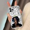Рэпер X-XXXTentacionS Для IPhone 11 12 13 14 15 16 17 Pro Max Plus 13 Mini Силиконовая Мягкая Прозрачная Задняя Панель
