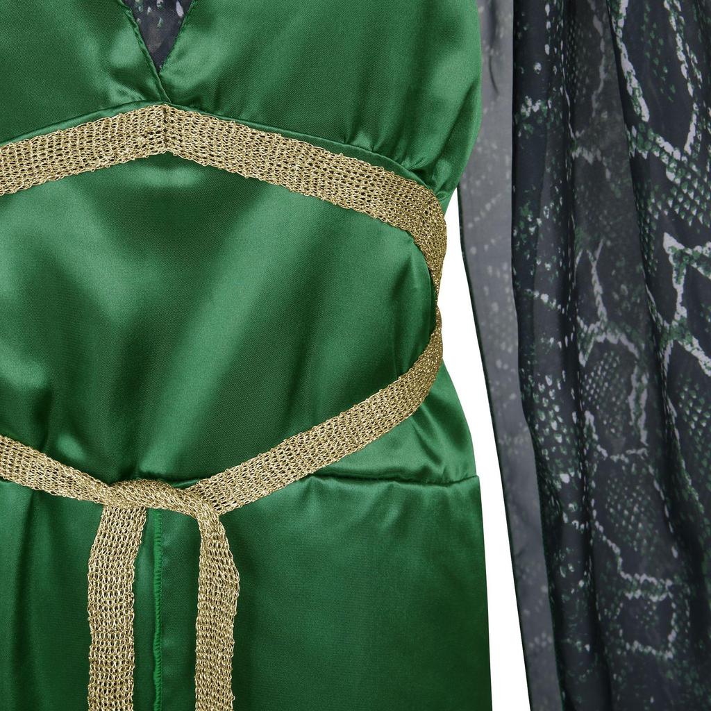 Детский костюм на Хэллоуин по греческой мифологии - Косплей-наряд Медузы с волосами-змеями