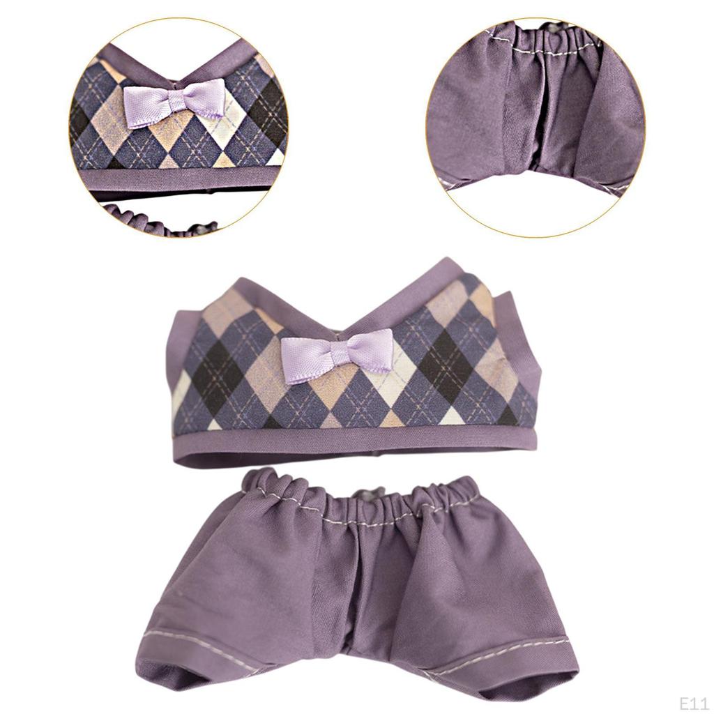 2 предмета кукольной одежды очаровательные детские подарочные наряды удобные костюмы одежда мягкие игрушки