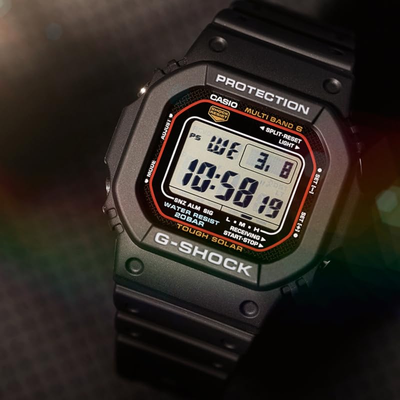 Casio Tough Solar Radio Watch MULTIBAND 6 Reimported G-Shock GW-M5610-1 [Товар]