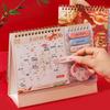 Koi Fish Desktop Paper Calendar Multi-function Agenda Organizer Planner Scheduler  Home Decor
