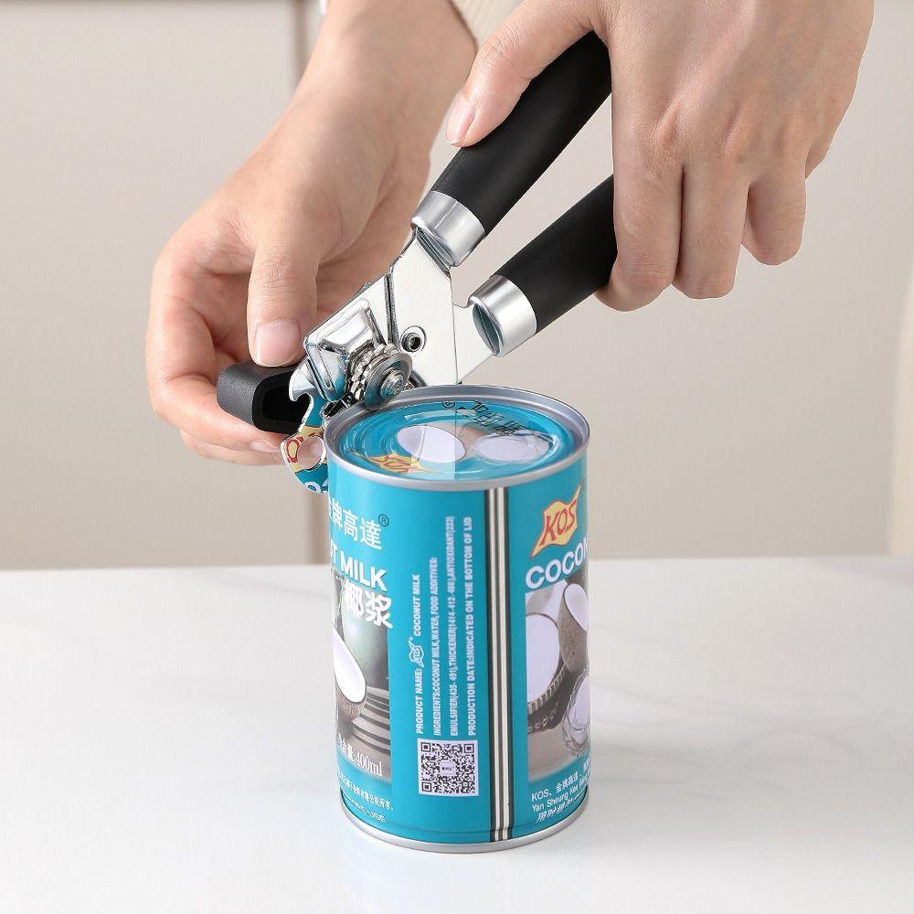 Ergonomic Jar Opener Smooth Cutting Edge Bottle Openers Manual Can Opener Kitchen Tool