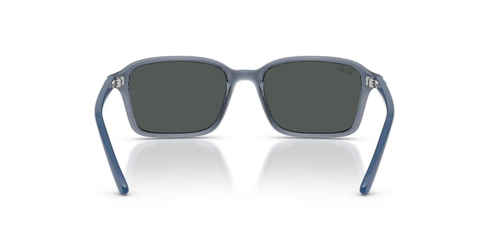 Прозрачные солнцезащитные очки Ray-Ban 0RJ9131S, Синий/Темно-серый, 50 мм,
