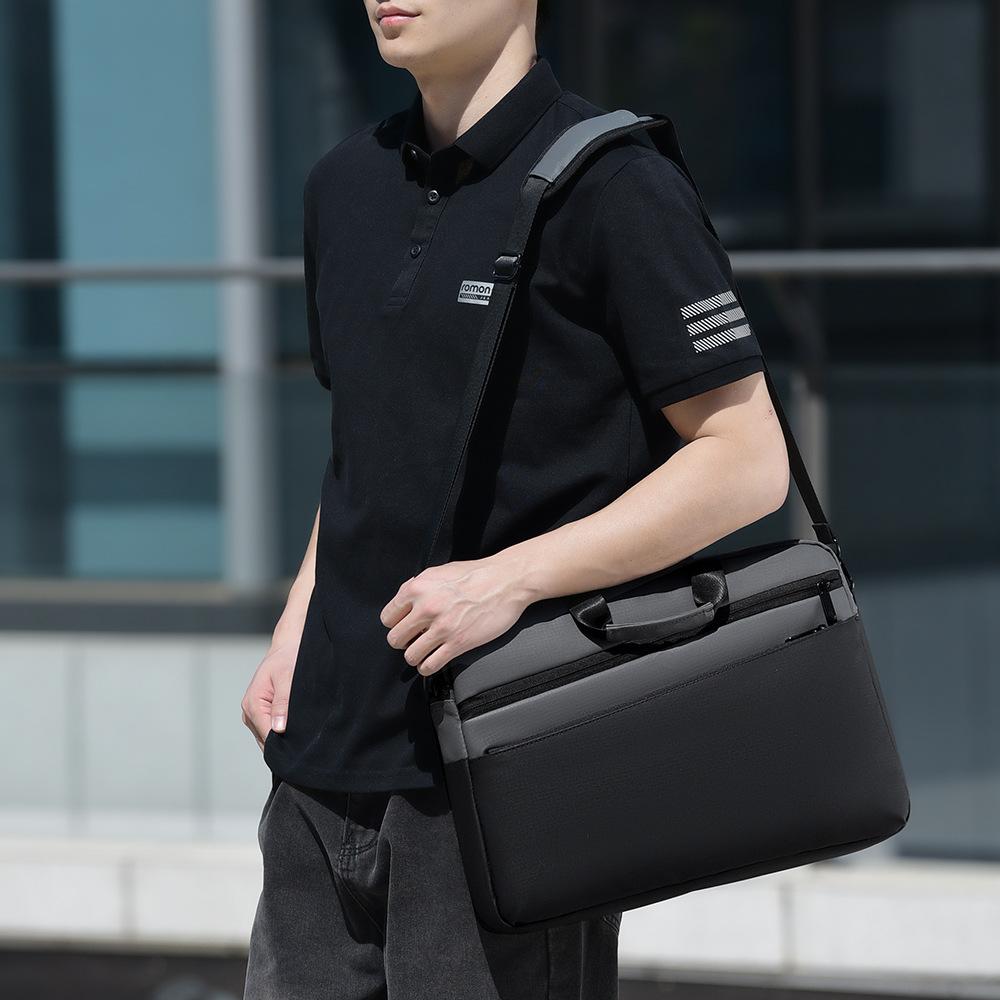 TS JYL laptop bag,17.3 Inch Laptop Handbag Business Office Crossbody Bag