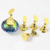 1Set Magnetic Nail Holder Practice Training Display Stand Acrylic Crystal Holders Alloy False Nail Tip Salon DIY Manicure Tools
