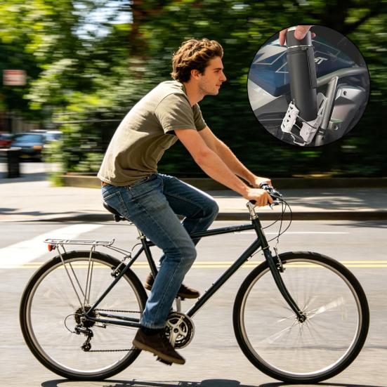 Bicycle Water Bottle Cage Hollow Design Stable Holder Anti-Slip Universal Bike