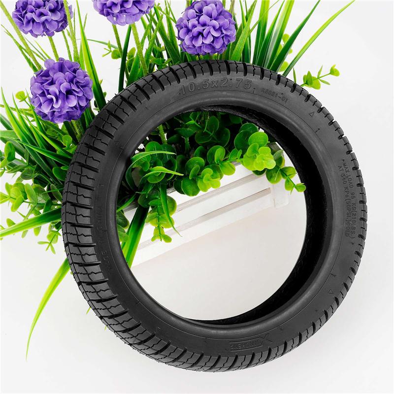 10.5X2.75 Tubeless Tire Vacuum Wheel Tyre For Segway Ninebot P65 P100 P100SU Electric Scooter Replacement Accessories