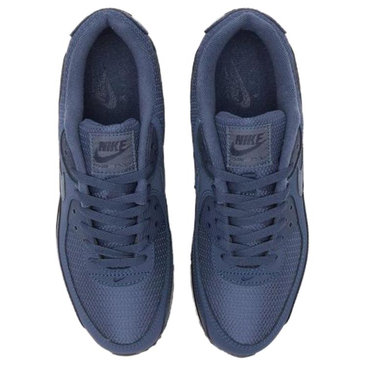 Nike Кроссовки Air Max 90 Midnight Navy Мужские Синий Обсидиан Черный HQ3828-451