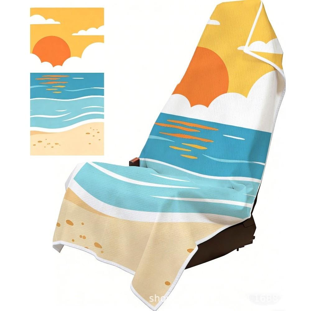 17 Varieties Beach Chair Cover 160*80cm 2 in 1 Beach Towel Microfiber Beach Towel Swimming Pool