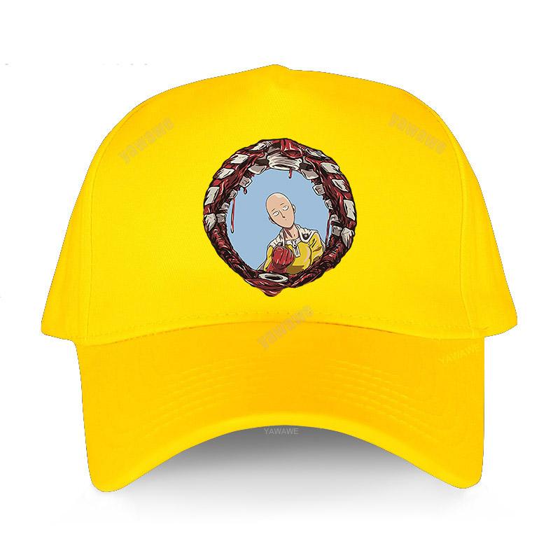 New Arrival Unisex Fashion Many Color Baseball Caps Anime One Punch Man Funny Hats Women Hip Hop Style Cap Teens Outdoor Casual Hat