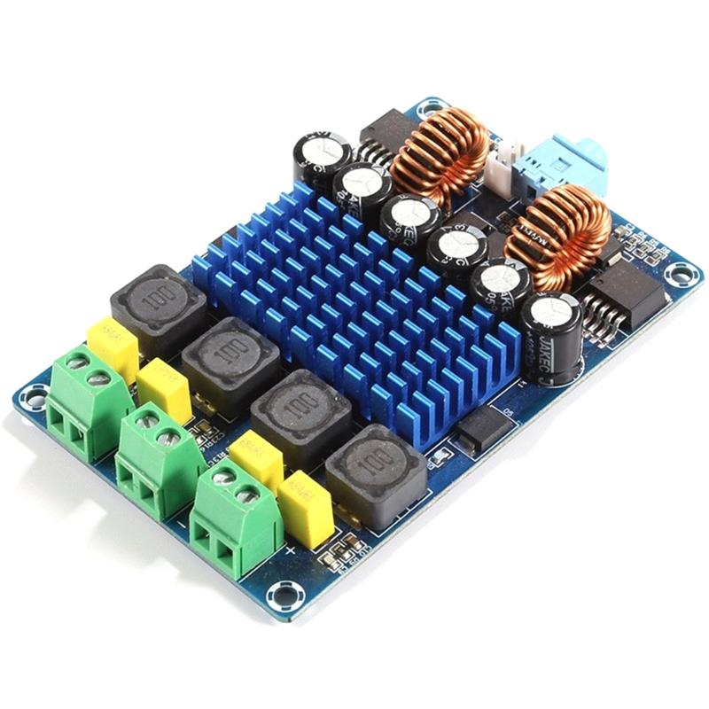 2-канальная плата усилителя мощности XH-M642 с автоматическим усилением, цифровая плата усилителя мощности 2 канала для домашнего кинотеатра и студии звукозаписи