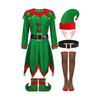 Women Christmas Elf Costume Set Complete And Reusable Outfit Boys Girls Christmas Costume