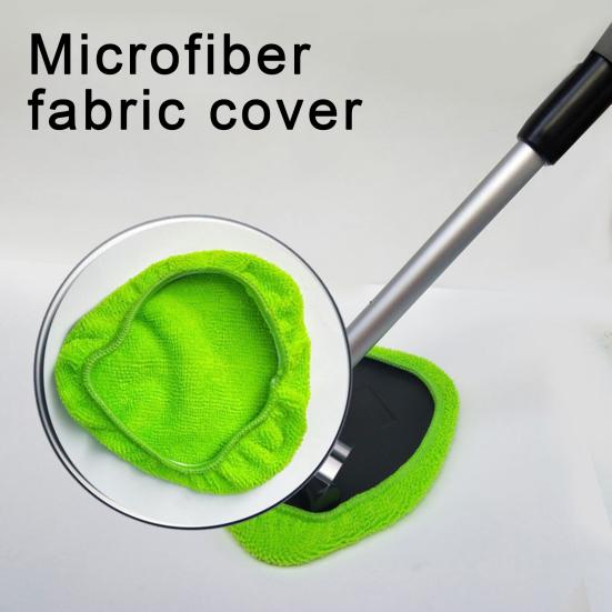 Инструмент для чистки лобового стекла Щетка для чистки автомобиля Выдвижная палка для чистки лобового стекла Очиститель автомобильных окон Ткань из микрофибры Щетка для мойки автомобиля