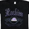 Винтажная футболка COLORADO ROCKIES 90-х РАЗМЕР L mlb бейсбол хип-хоп