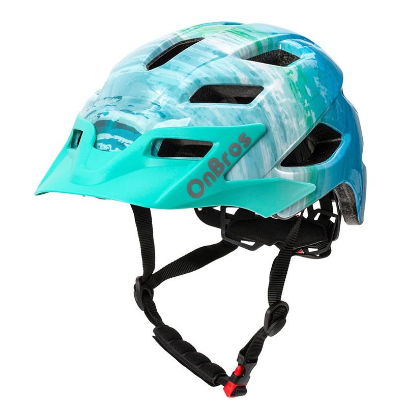 Kids Bike Helmet With Visor Adjustable Cycling Outdoor Riding Skateboard Safety Gear