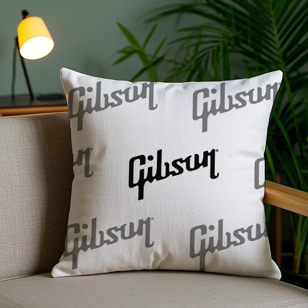 Модный бренд G-Gibson Наволочка-подушка Мягкий короткий плюш Двусторонняя печать Декор для дома Машинная стирка Наволочка Подарок