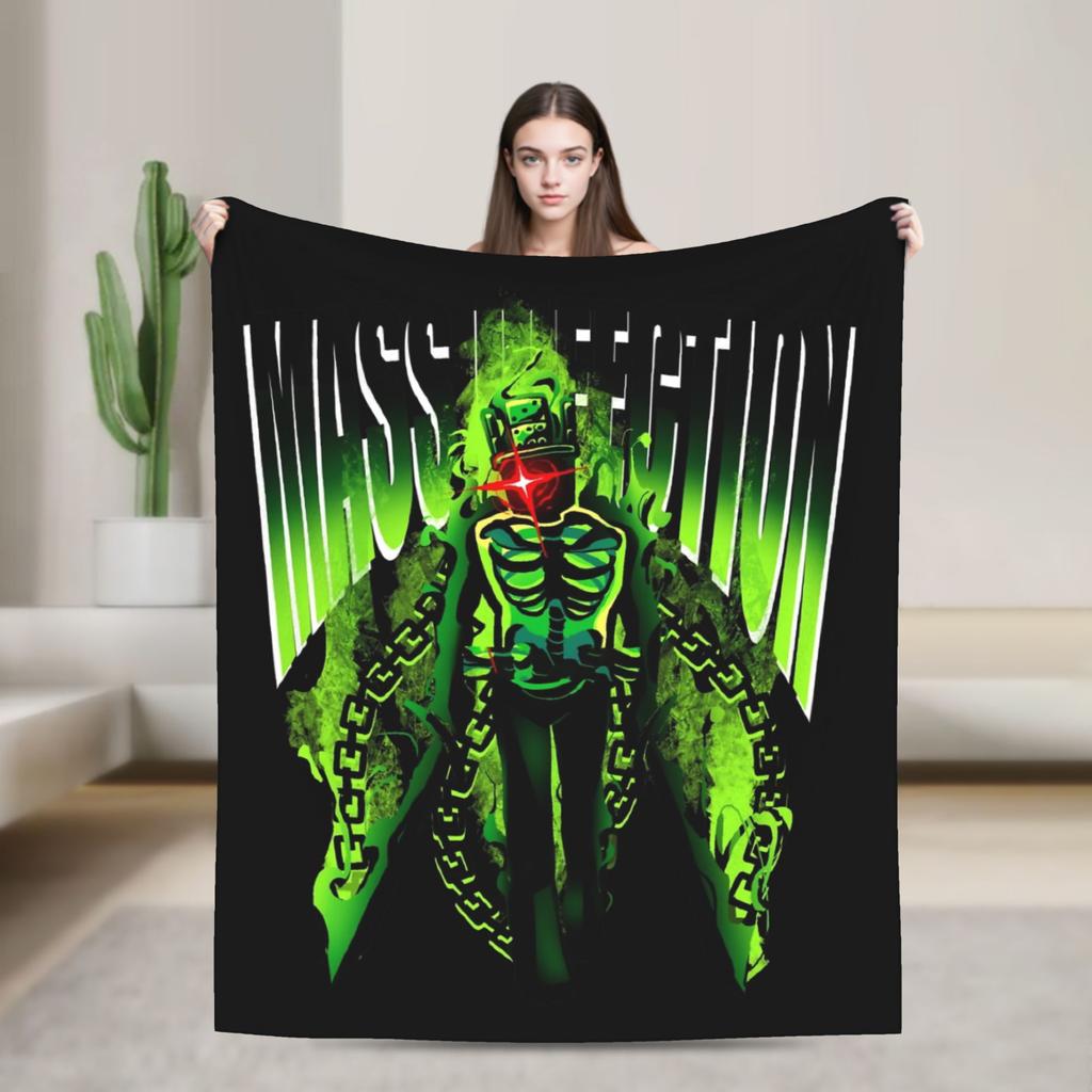 Плед Elliot and John Doe Forsaken Blanket, пушистый плед для летнего использования с кондиционером, портативный, мягкий и теплый, для кровати.