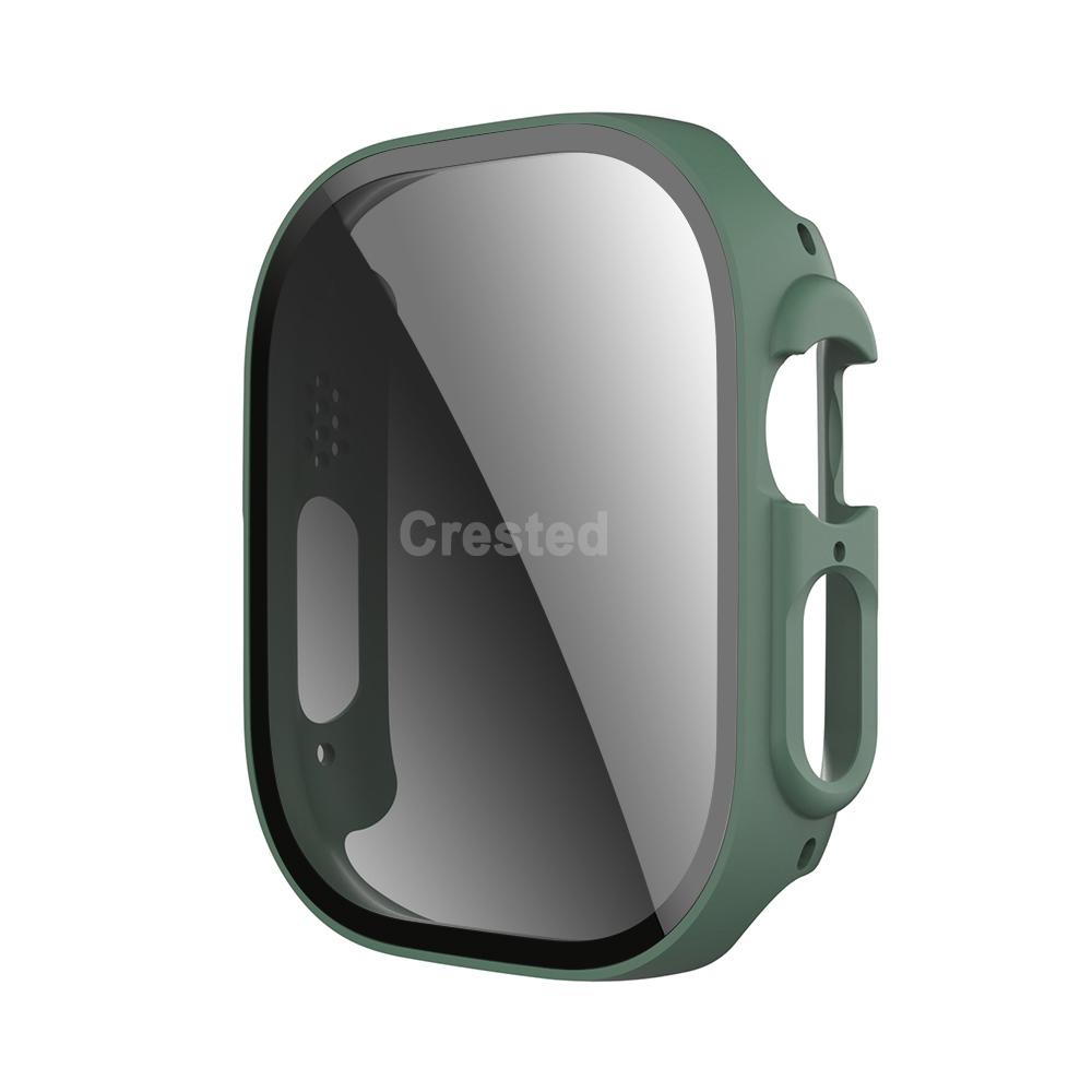 Защитное стекло для Apple Watch ultra 2 чехол 49 мм Анти-шпионское закаленное стекло Защитная крышка iWatch серия 9 8 SE 7 6 5 4 44 мм 40 мм 45 мм 41 мм
