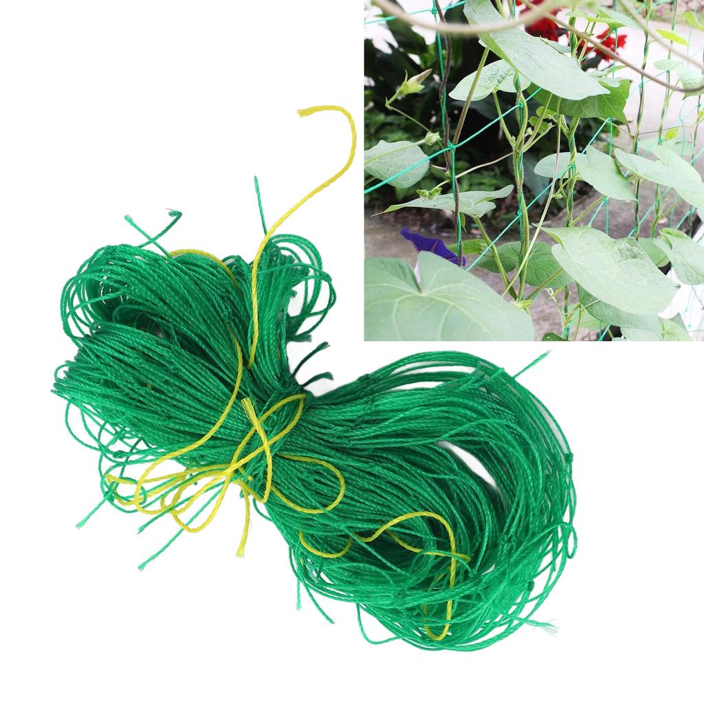 Зеленая сетка-решетка 6,6x9,8 футов, устойчивая к ветру, устойчивая к полеганию, многофункциональная сетка для поддержки растений 