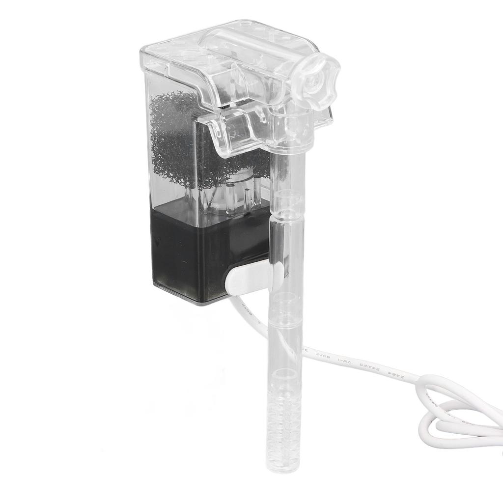 Aquarium Hanging Filter Efficient Filtration Silent Operation Adjustable Flow Space Saving Fish Tank External Hanging