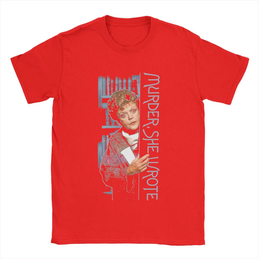 Murder She Wrote Unisexs T Shirts Awesome Tees Short Sleeve Crew Neck Tshirts Pure Cotton Plus Size Clothes