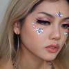 Face Jewels Face Body Colored Rhinestone Face Tattoo Stickers Nail Art Charms Temporary Tattoo
