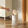 Living Room Trash Bin Ins High Aesthetic Trash Bin with Lid Trash Bin Household High-capacity Office Trash Bin Paper Basket