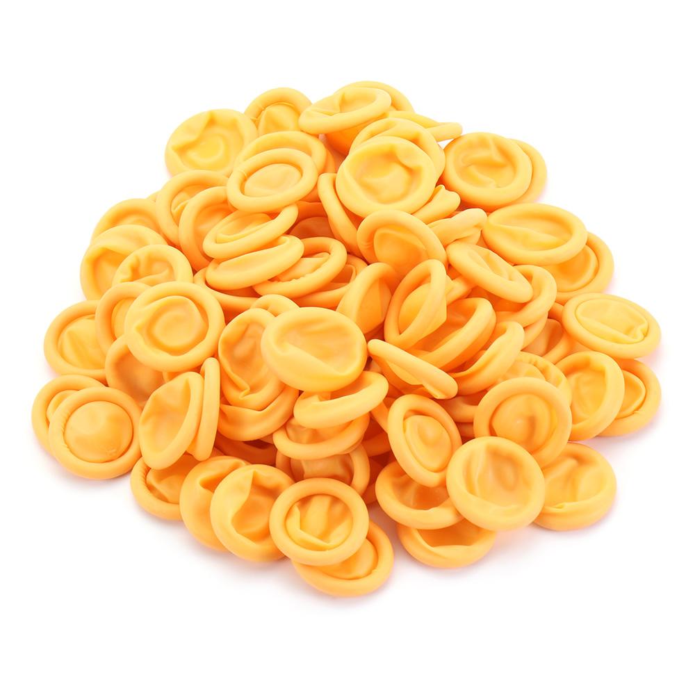 100-300 шт одноразовые защитные перчатки для кончиков пальцев из натурального каучука, нескользящие, антистатичные, латексные напальчники, прочный инструмент