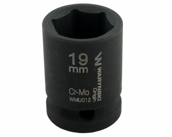 Nasadka Udarowa Sześciokątna 1/2". 19 Mm. Crmo. Din 3129. Waryński