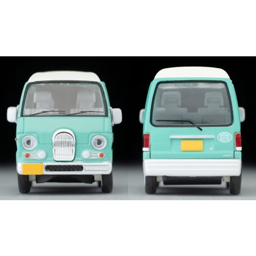 TOMYTEC Tomica Limited Vintage Neo 1/64 Scale LV-N249a Subaru Sambar Dias Classic 1993 Model, Green/White, Finished Product