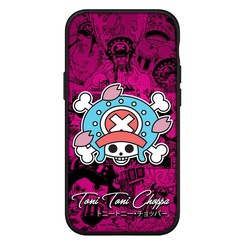 Чехол для iPhone 16 15 Xiaomi Redmi Note 14 13 12 11 Pro Max X 16e Samsung Galaxy S25 S24 S23 Moto OPPO Huawei Луффи Ван Пис Тони Чоппер Чехол для телефона