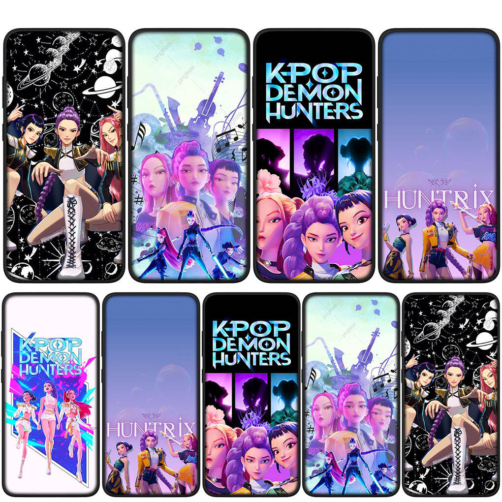 Для Samsung Galaxy S25 S24 S23 S22 Ultra FE Plus A17 A37 A57 A56 A55 A06 A16 A15 A36 A26 A35 A05 A25 A54 A34 Чехол X Zoey KPop Mira Demon Rumi Hunters