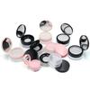 Portable Plastic Powder Box Handheld Empty Loose Powder Pot With Sieve Cosmetic Travel Makeup Jar Sifter Container