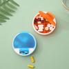 4 Grids Storage Boxes Pill Box Round Shape Portable Capsule Tablet Organizer Pill Case For Travel Mini Medicine Tablet Container