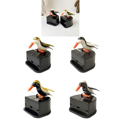 Уникальный контейнер для зубочисток Little Bird, держатель для зубочисток, коробка, автоматический диспенсер для зубочисток, украшения стола