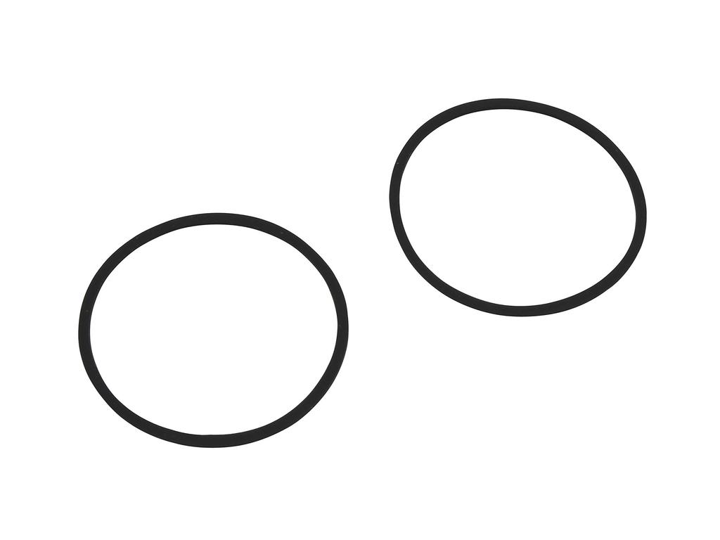 POSH 092071-P Motorcycle Supplies Turn Signal Lens Gasket 2 Pieces for Middle
